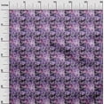 thumbnail image 3 of oneOone Georgette Viscose Purple Fabric Butterflies Craft Projects Decor Fabric Printed By The Yard 42 Inch Wide, 3 of 4