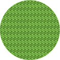 thumbnail image 1 of Ahgly Company Machine Washable Indoor Round Transitional Green Area Rugs, 3' Round, 1 of 7