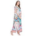 thumbnail image 3 of Oussum Caftan pour Femmes Robe Été Ample Décontractée Grande Taille Robe de Soirée Imprimée Caftan Long pour Dames Robes Élégantes en Ligne, 3 of 4