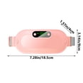 thumbnail image 3 of Dvkptbk Warming Belt Heating Warming Belt Vibration Hot Compress Abdominal Home Waist Protector Digital Display Warming Belt Kitchen & Dining, 3 of 7