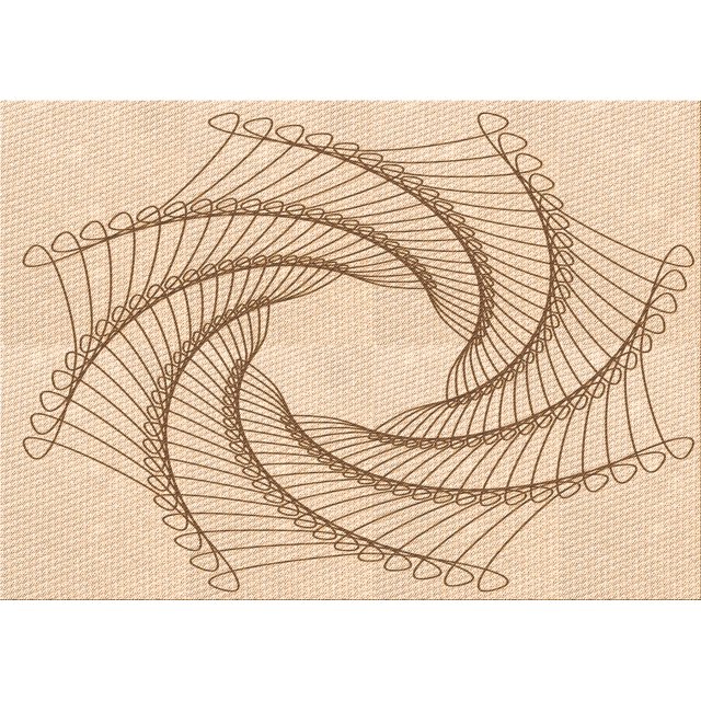 Ahgly Company Tapis d'Intérieur Lavables en Machine Rectangulaire Transitionnel Brun Bronze, 7' x 9'
