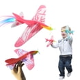 thumbnail image 2 of Jouets Modèle d'Avion en Mousse Avion à Main Jouet pour Enfants Rond-point pour Enfants Avions Papier à Lancer Éducation, 2 of 6