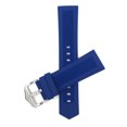 thumbnail image 1 of 26mm Silicone Watch Bands - Soft Rubber Replacement Watch Straps - Smooth and Ribbed - Waterproof - Stainless Steel Buckle - Many Colors, 1 of 8