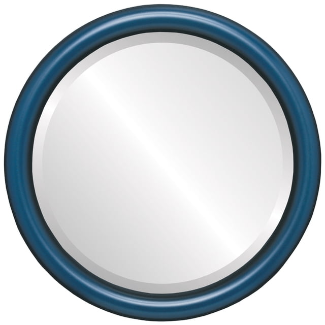 Miroir Encadré Pasadena - Bleu Royal