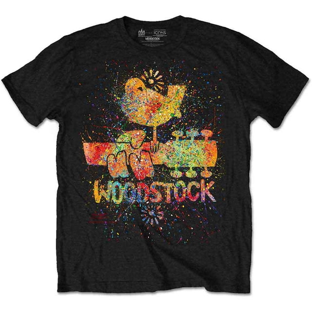 Woodstock T-Shirt Unisexe Éclaboussures