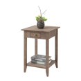 thumbnail image 2 of Convenience Concepts American Heritage Table d'Extrémité - Fini Bois Flotté Caramel, 2 of 4