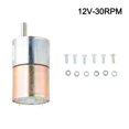thumbnail image 1 of 1pcs DC 12V 2-1000RPM High Torque Electric Gear Box Motor Speed Reduction New, 1 of 10