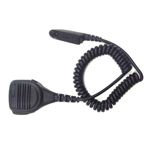 CSYANXING User-Friendly Speaker Microphone Ergonomic PTT Design for Patrol Duty Microphone