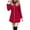 Wine, variant on ManxiVoo Women's Long Insulated Quilted Puffer Coat With Hood Thermal Warm Parka Style Winter Jacket M Size Red