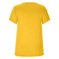 thumbnail image 4 of Timegard Tops for Women Summer Crew Neck Short Sleeve Solid Color Blouse Casual Tops Basic Tee Shirts, 4 of 6