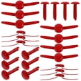 thumbnail image 2 of MasteelfCA 200Pcs Mini Brads Handmade Metal Brads Solid Color Brads for Scrapbooking DIY Craft, 2 of 7