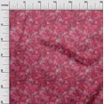 thumbnail image 3 of oneOone Viscose Chiffon Pink Fabric Abstract Floral Craft Projects Decor Fabric Printed By The Yard 42 Inch Wide, 3 of 4