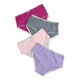 thumbnail image 4 of Buyless Fashion Boys Brief In Assorted Colors Soft Cotton Underwear 4 Pack, 4 of 7
