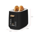 thumbnail image 4 of Beautiful by Drew Barrymore 2 Slice Toaster with Touch-Activated Display, 4 of 7