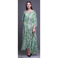 thumbnail image 2 of Bimba Kaftan de Plage Teinture sur Nœuds, Paréo de Bikini, Robe Maxi pour Femmes, Long Caftan-S-L, 2 of 5
