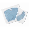 thumbnail image 1 of Whitmor Zippered Mesh Wash Bags - White (2 Piece Set), 1 of 4