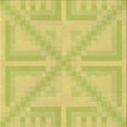 thumbnail image 1 of Ahgly Company Tapis d'Intérieur Lavable en Machine Carré Transitionnel Jaune Banane, 8 Pieds Carré, 1 of 7
