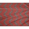 thumbnail image 5 of oneOone Polyester Spandex Red Fabric Block Dress Material Fabric Print Fabric By The Yard 56 Inch Wide-R6, 5 of 5