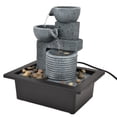 thumbnail image 4 of Desktop Ornament,Electric Tabletop Fountain Office Office Ornament Tabletop Waterfall Remarkable Clarity, 4 of 14