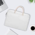 thumbnail image 4 of MesaSe 14/15-inch Tablet Handbag with Fixed Strap Portable Handles Multi Compartment Pockets Zipper Closure Soft Lining Storage Anti-Col, 4 of 10