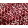 thumbnail image 4 of oneOone Silk Tabby Fabric Paisley & Chevron Ikat Decor Fabric Printed BTY 42 Inch Wide, 4 of 4