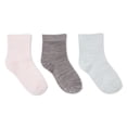 thumbnail image 1 of George Girls' Ankle Socks 3-Pack, 1 of 1