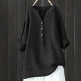 thumbnail image 2 of Chemise Femme à Manches Courtes Décontractée Haut Stylé Basiques sous-Chemise Chemises Femmes Col Roulé Simulé Manches Longues Chemises Femme Compression Manches Longues T-Shirt de Course Femme T-Shirts Manches Longues, 2 of 3