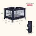 thumbnail image 4 of Dream On Me Zazzy Portable Play yard with Bassinet, 4 of 7