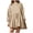 #2, variant on Pisexur Womens Oversized Sweatshirt Dress Crew Neck Long Sleeve Patchwork Fall Dress Pullover Tops Baggy Flowy Sweatshirt Mini Dress