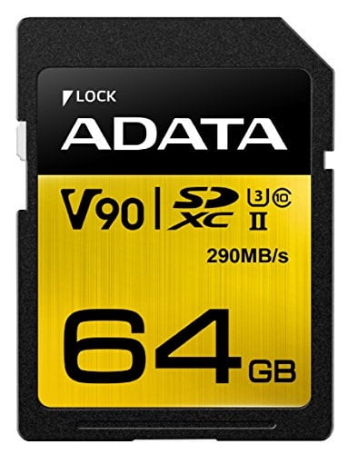 ADATA Premier ONE 64 Go SDXC UHS-II Classe 10