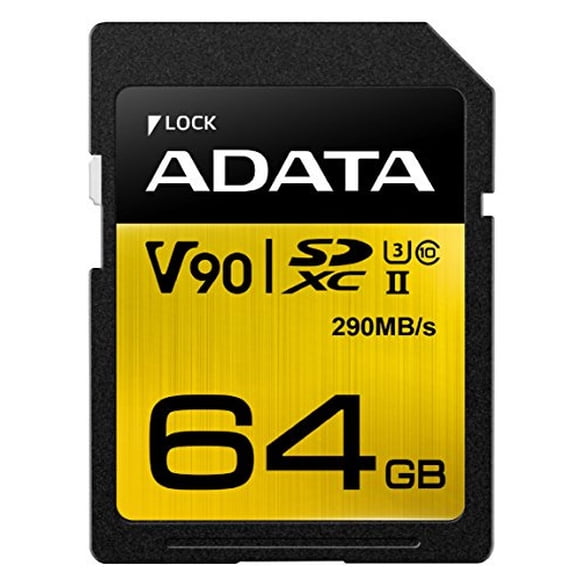 ADATA Premier ONE 64 Go SDXC UHS-II Classe 10