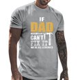 thumbnail image 1 of LUOGENLI T-shirts pour Hommes Printemps et Été Fête des Pères Décontracté Rétro Impression Partielle T-shirt Col Rond Manches Courtes Haut T-shirts Graphiques Pêche Saint-Patrick Gris TG, 1 of 6