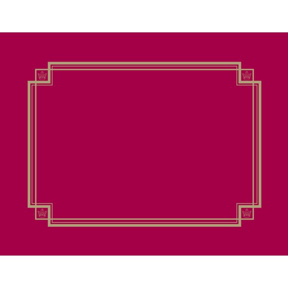 Great Papers! Burgundy Linen Certificate Cover, 12"x 9.375", 3 Count (939503)