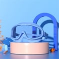 thumbnail image 1 of Kids Swimming Goggles - Large Frame HD Waterproof Eyewear - Adjustable Soft Silicone Seal & Eye Protection for Children, 1 of 8