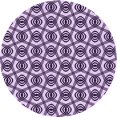 thumbnail image 1 of Ahgly Company Machine Washable Indoor Square Transitional Blossom Pink Area Rugs, 3' Square, 1 of 7