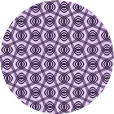 Ahgly Company Machine Washable Indoor Square Transitional Blossom Pink Area Rugs, 3' Square