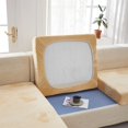 thumbnail image 2 of 2024 Soft Velvet Sofa Seat Cushion Cover - Stretch Non-Slip Sofa Cover Couch Cushion Covers for Sectional Sofa L Shape  Sofa Cushion Slipcover Furniture Protection (Grey  Large Single Sea, 2 of 12