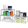 thumbnail image 2 of Stackable Kitchen Cabinet and Counter Shelf Organizer, 2 of 4