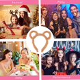 thumbnail image 4 of Winter Headband with Bear Ears for Women Cozy Cartoon Stuffed Hair Hoop Party Accessory, 4 of 6