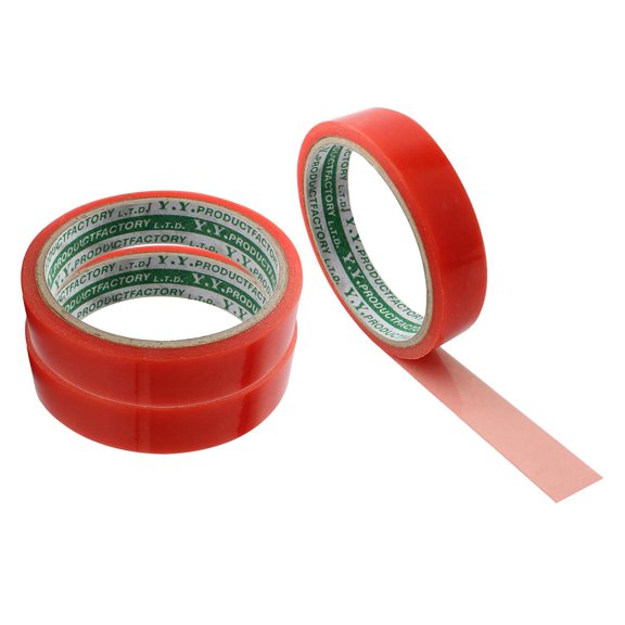 3x Adhérence Forte 5 m X 2 cm Ruban de Collage Tubulaire Double Face Vélo / Pneus à Engrenages Fixes Roues - Aucune Colle Désordonnée sur Jantes, Tubulaires Ou H 15 m