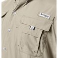 thumbnail image 4 of PFG Bahama II Short Sleeve Shirt, 3X, Fossil, 4 of 4