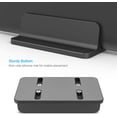 thumbnail image 3 of DURAMEX (TM) Support Vertical pour Ordinateur Portable [Taille Ajustable], Support de Bureau en Aluminium avec Station d'Accueil Ajustable, pour Tous les Ordinateurs Portables MacBook, Surface, Chromebook et de Jeu (jusqu'à 17,3 Pouces), Noir, 3 of 8