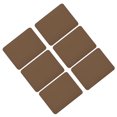 thumbnail image 1 of Uxcell 6 Pcs Iron on Patches Fabric Repair Patches for Clothes Camel, 1 of 6
