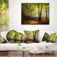 thumbnail image 3 of Summer Forest - Landscape Printed Throw Pillow - 18x18, 3 of 4