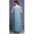 thumbnail image 4 of Bimba Pyjama pour Femmes Imprimé à Manches Courtes Longue Chemise de Nuit Tenue de Nuit pour Dames, 4 of 4