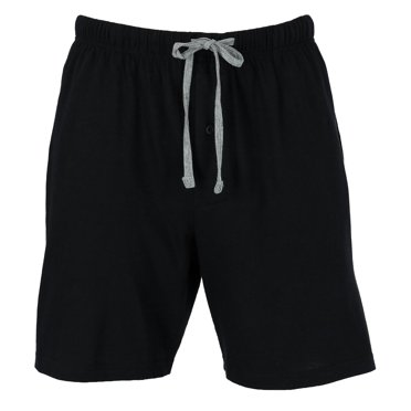 Hanes Short de Pyjama en Jersey de Coton à Braguette Boutonnée (Hommes)