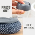 thumbnail image 4 of Cleaning Supplies Multifunctional Kitchen Soap Dispenser Replaceable Head Washing Liquid Storage Tank Steel Wire for Pots Pans Add liquid PET, 4 of 9