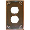 thumbnail image 1 of Atron Electro Industries Studio Bronze Duplex Wall Plate, 1 of 1