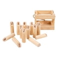 thumbnail image 4 of pitrice Jeu de Lancer en Bois Lancer Quilles Lancer Dispersion pour Cour Arrière Pelouse, 4 of 9