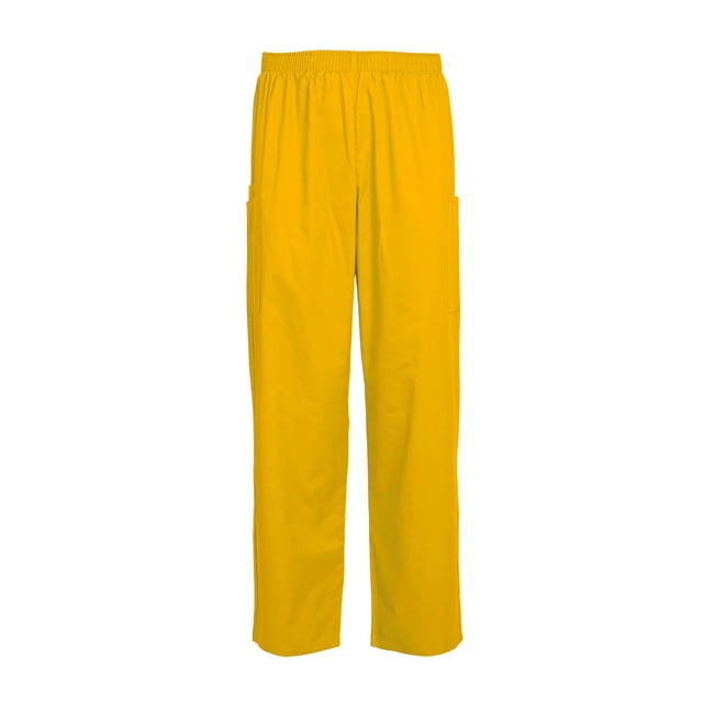 Men's Uniform Pants Full Elastic Waist Cargo Bottoms